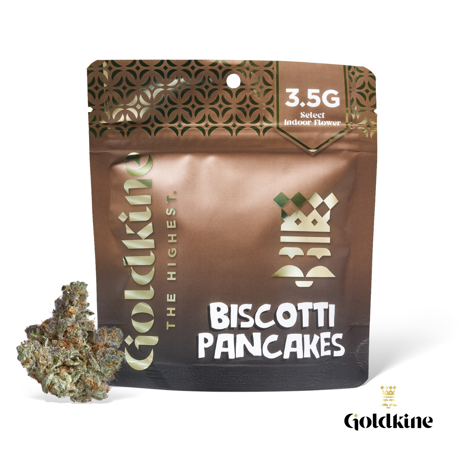 Photograph of product: 3.5g Pre-packed Flower | Biscotti Pancakes