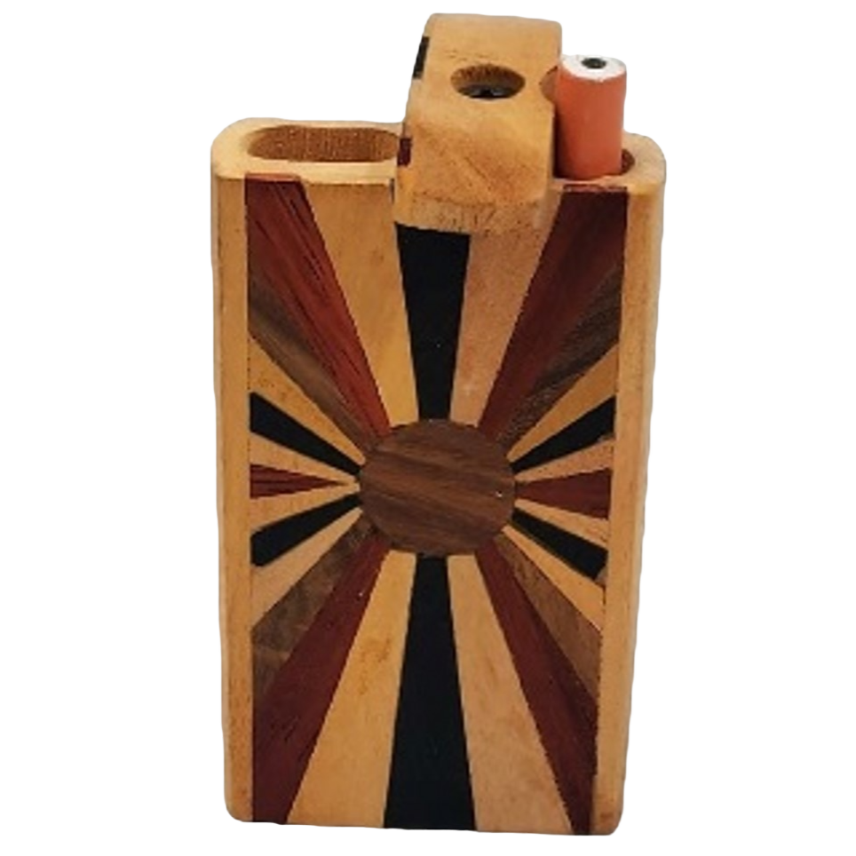 Photograph of product: 4" Rising Sun Dugout w/ One Hitter