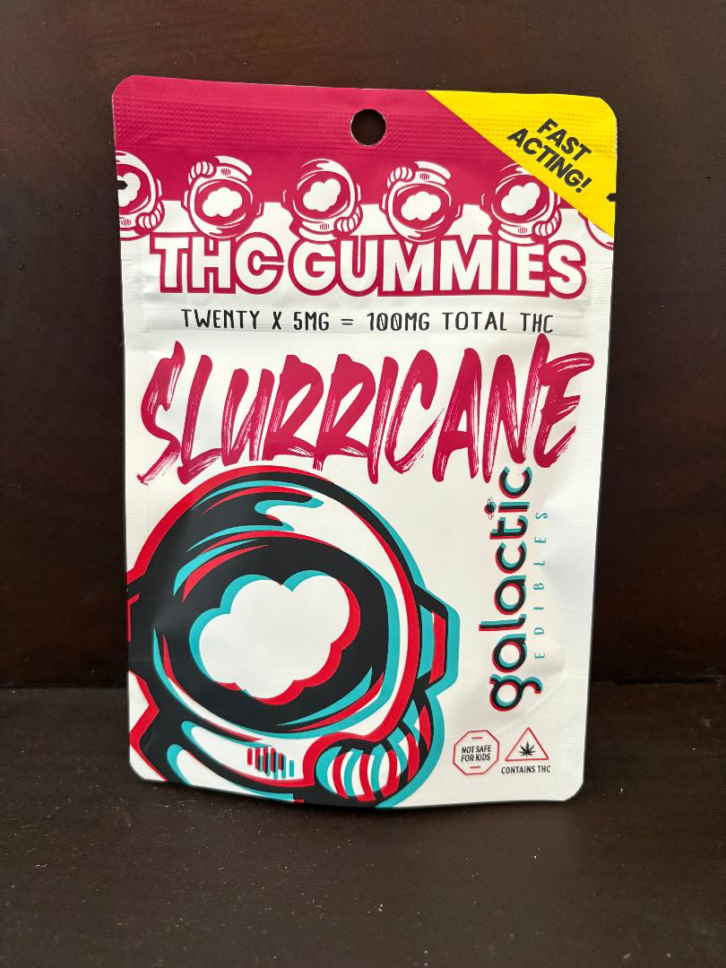 Photograph of product: Slurricane Gummies - Fast Acting - 5mg/piece (20 pack)