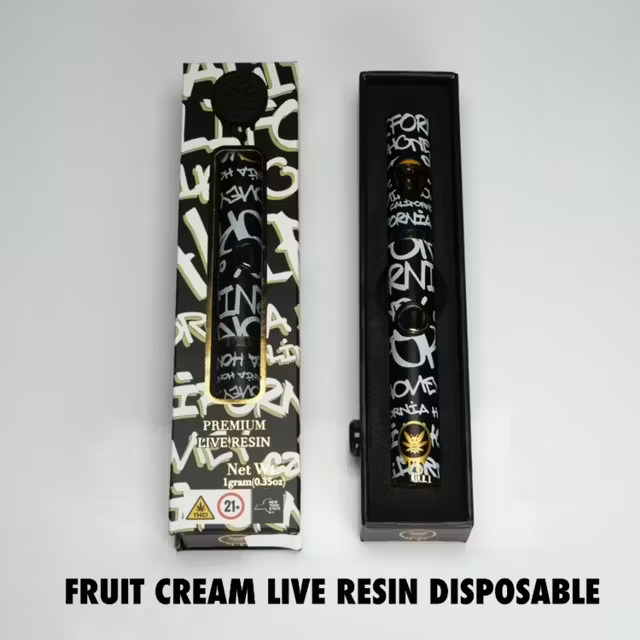 Photograph of product: California Honey - Fruit Cream - 1g Live Resin Vape