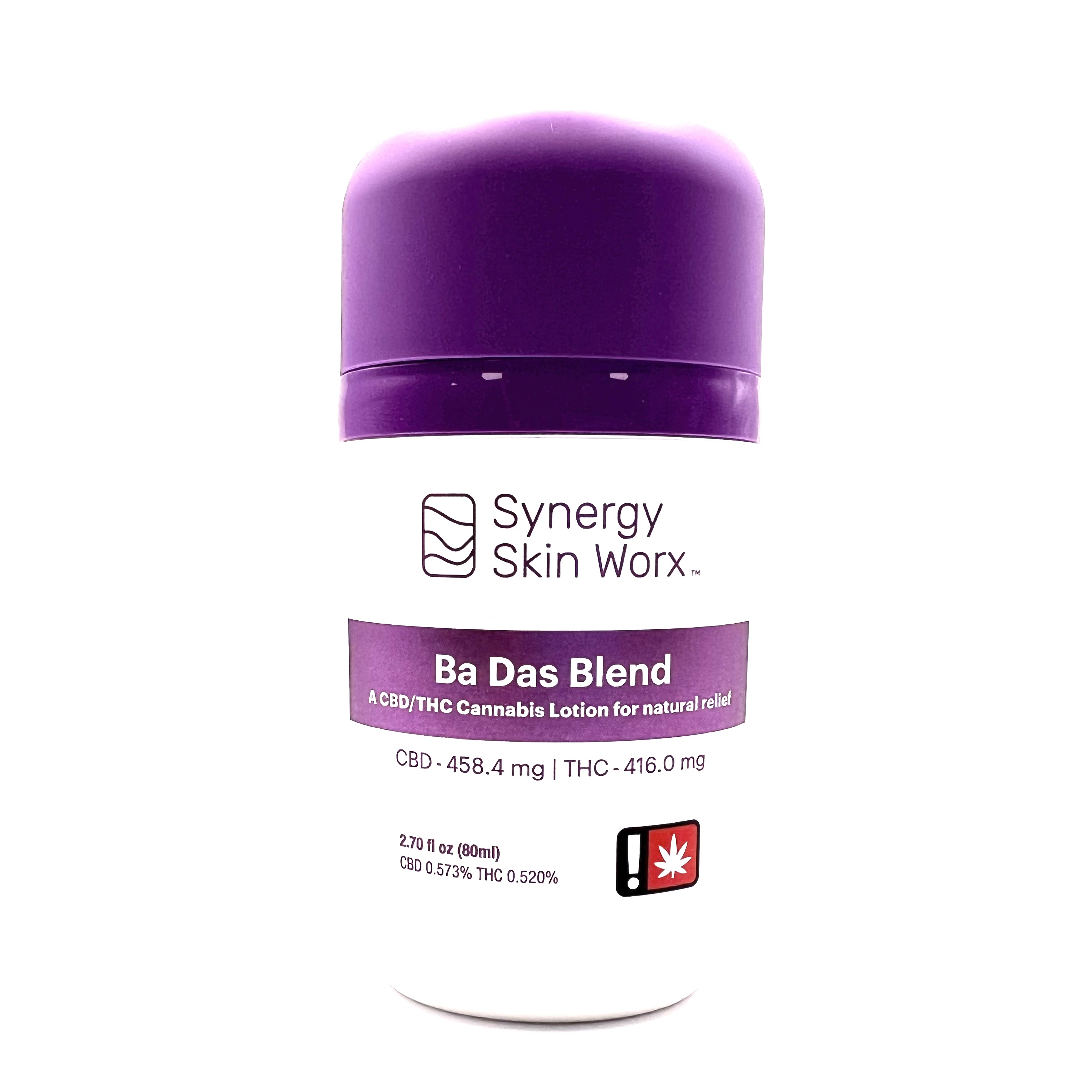 Photograph of product: Synergy Lotion | 1:1 TH-oui/CBD Unscented