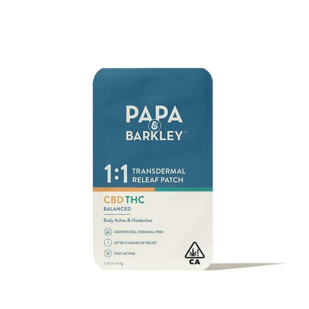 Photograph of product: Papa & Barkley - 1:1 Releaf Patch