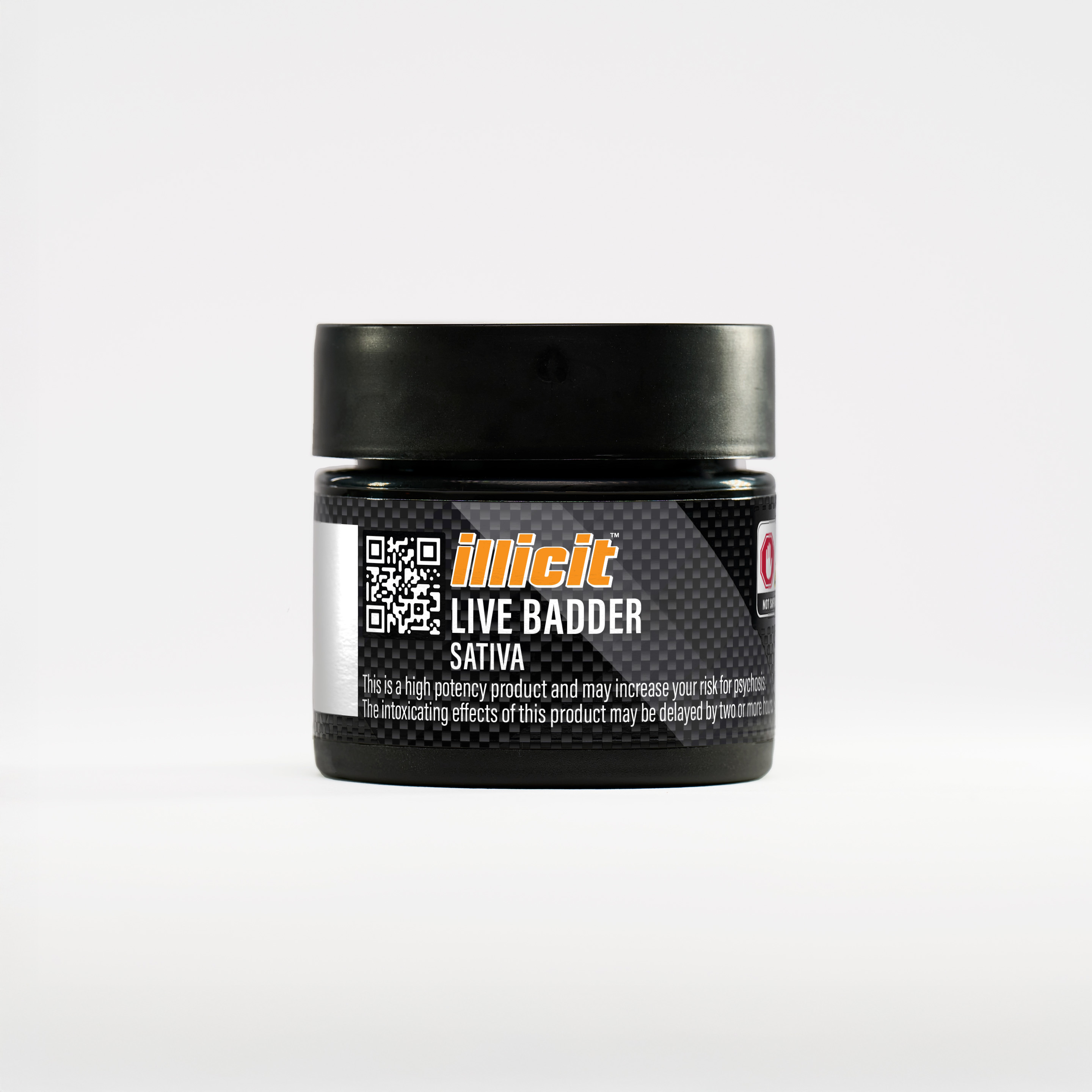 Photograph of product: Illicit | Live Badder | Dawg Lemons | 1g