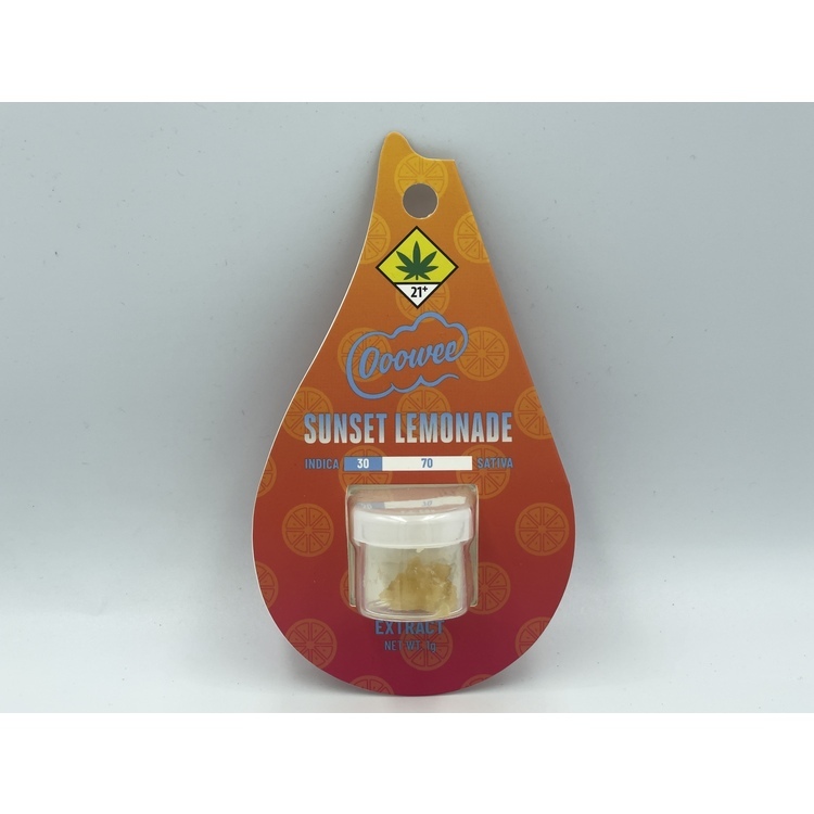 Photograph of product: Ooowee: Sunset Lemonade - Sugar Wax