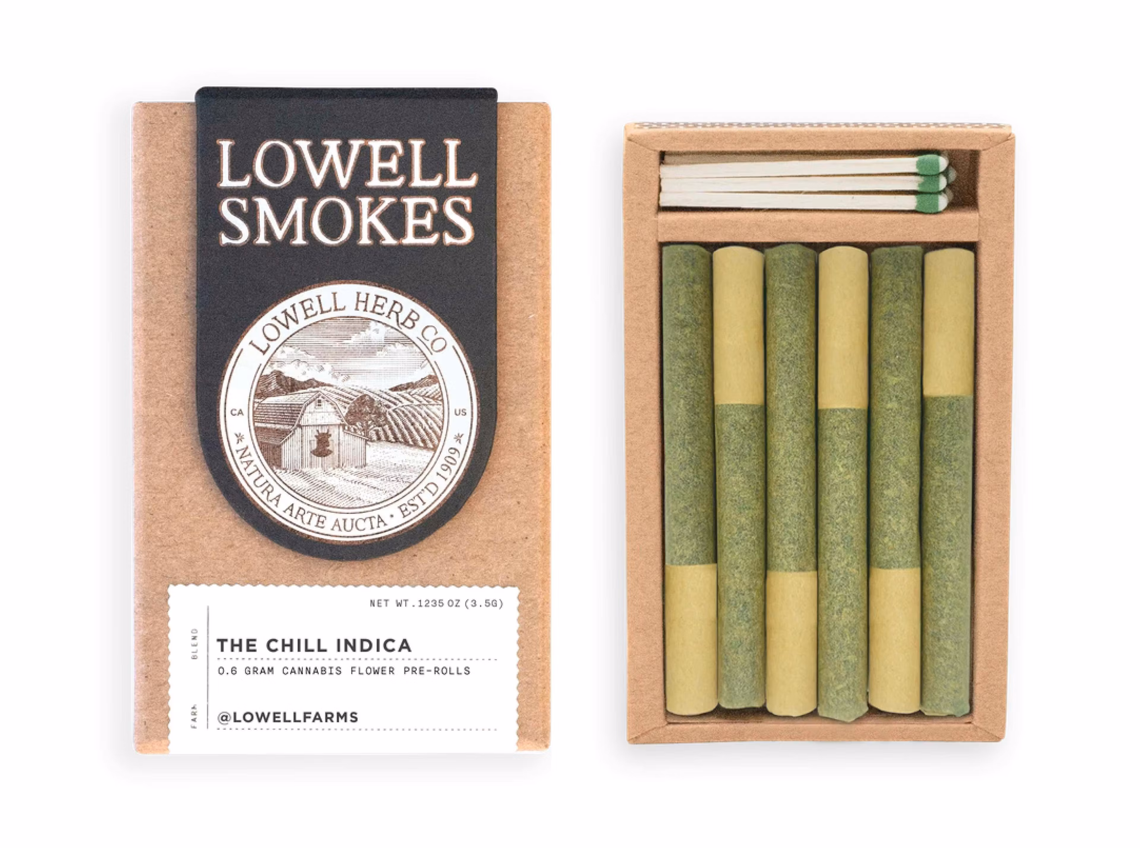 Photograph of product: The Chill Oui'd Blend 6pk Pre Rolls