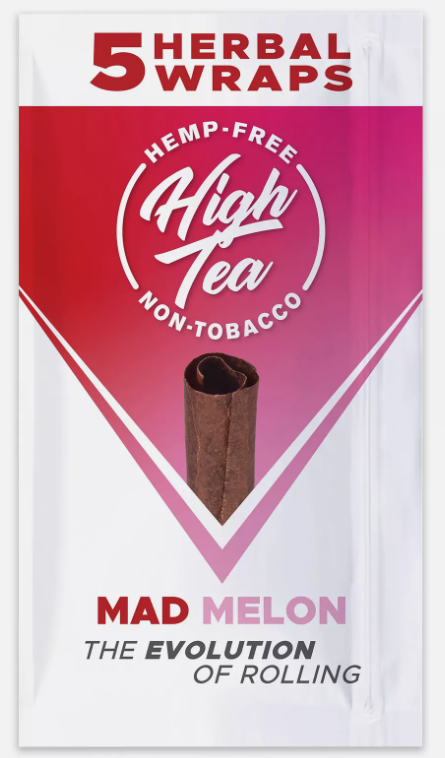 Photograph of product: High Tea All Natural Smoking Wraps - Mad Melon