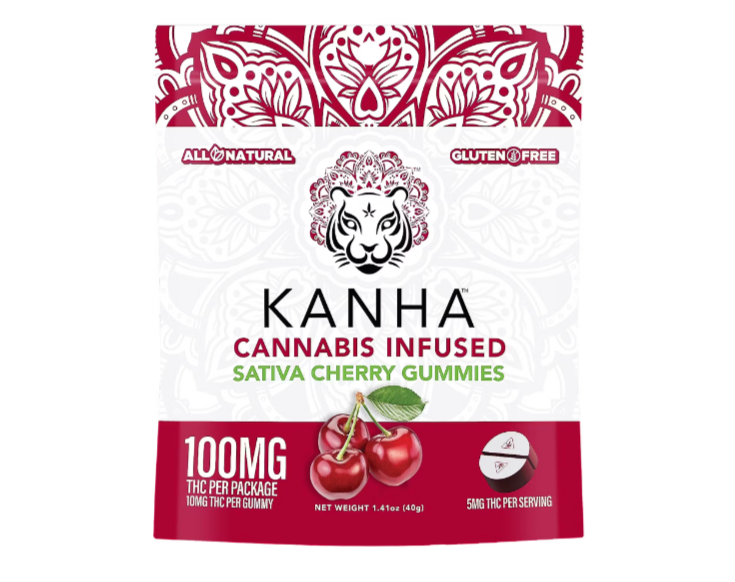 Photograph of product: Cherry Gummies | 100mg - Kanha
