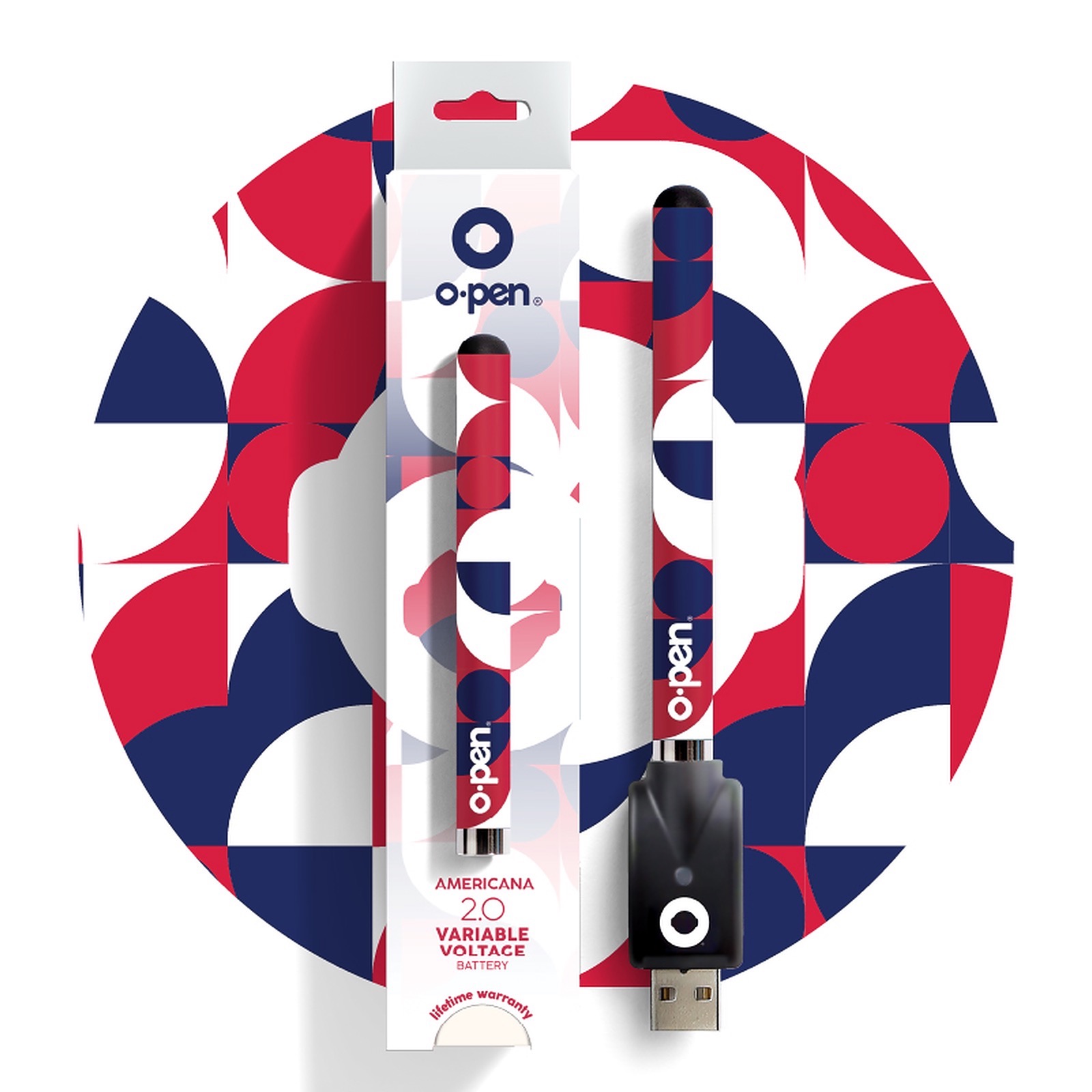Photograph of product: 510 Thread Battery | Americana
