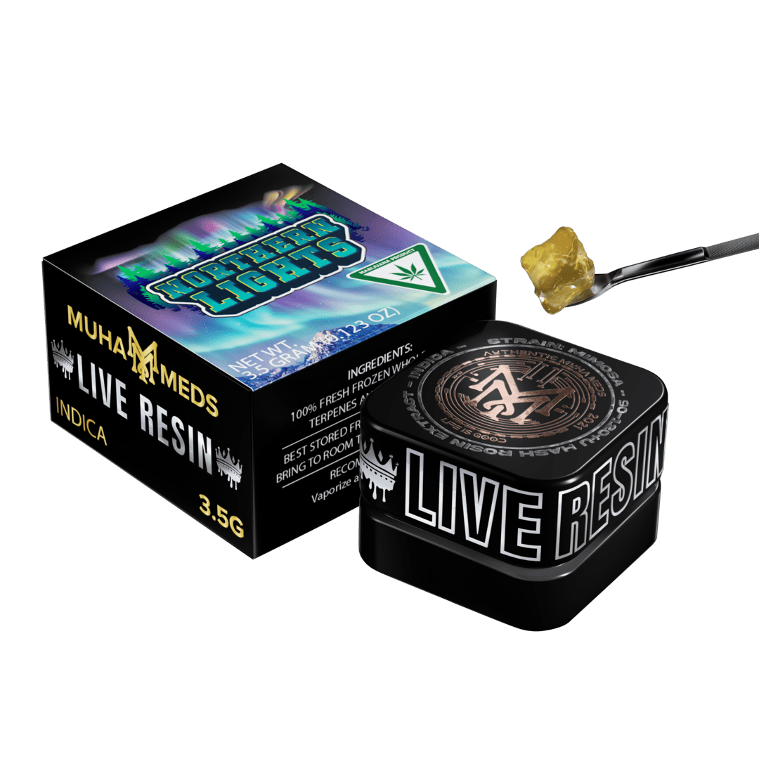 Photograph of product: Northern Lights | 3.5G Live Resin