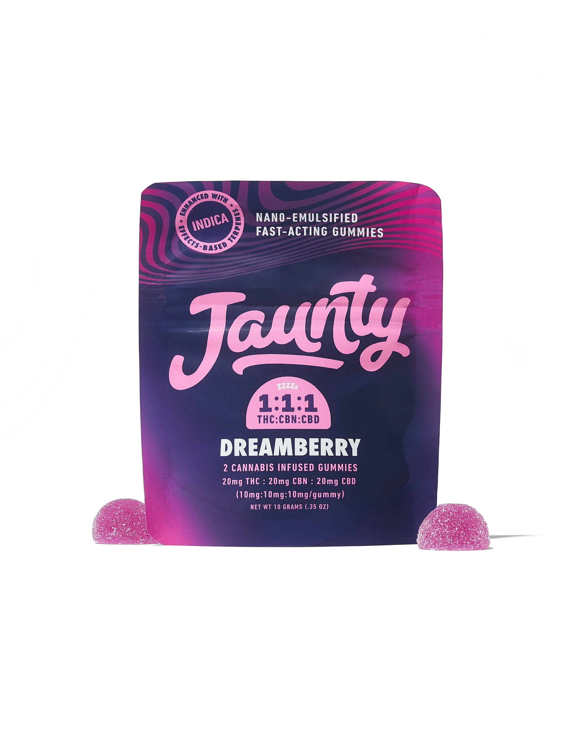 Photograph of Product: Dreamberry | 1:1:1 | THC:CBD:CBN |20mg | 2pk