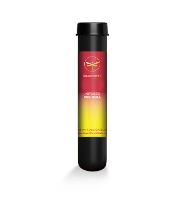 Photograph of product: Dragonfly - Forbidden Fruit - Infused Pre Roll - - Oui'd Dom