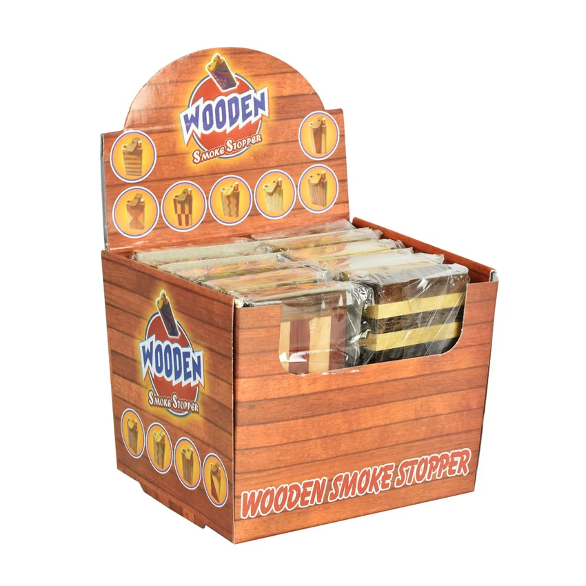 Photograph of product: Wooden Dugout - 4" - Assorted Styles