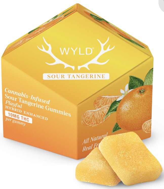 Photograph of product: WYLD-Sour Tangerine (H) 100mg