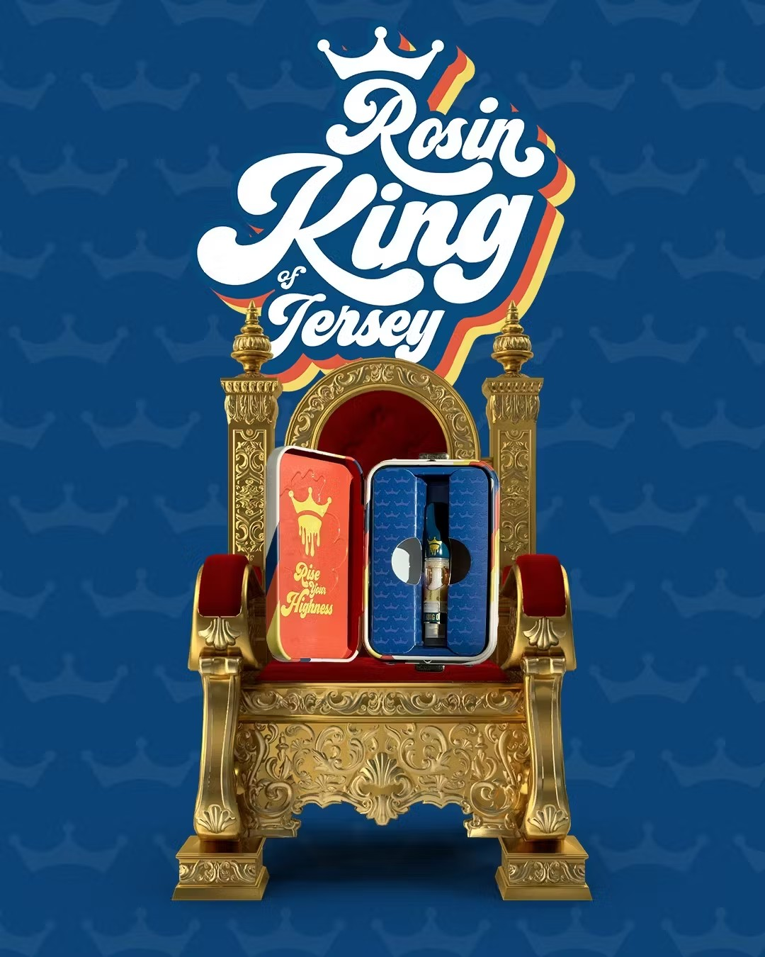 Photograph of product: Rosin King of Jersey Live Rosin - Mac n' Jack- .5g - Vape Cart