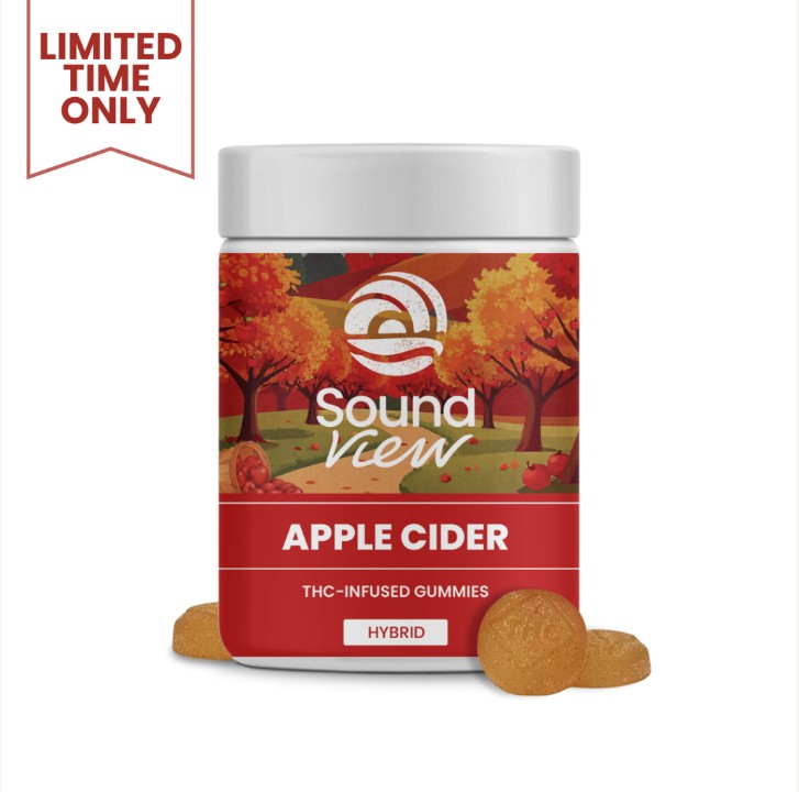 Photograph of product: Gummies | SoundView Apple Cider | 20pk | 00127