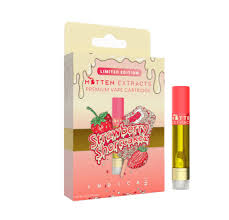 Photograph of product: Mitten Extracts - Vape Cart - Strawberry Shortcakez