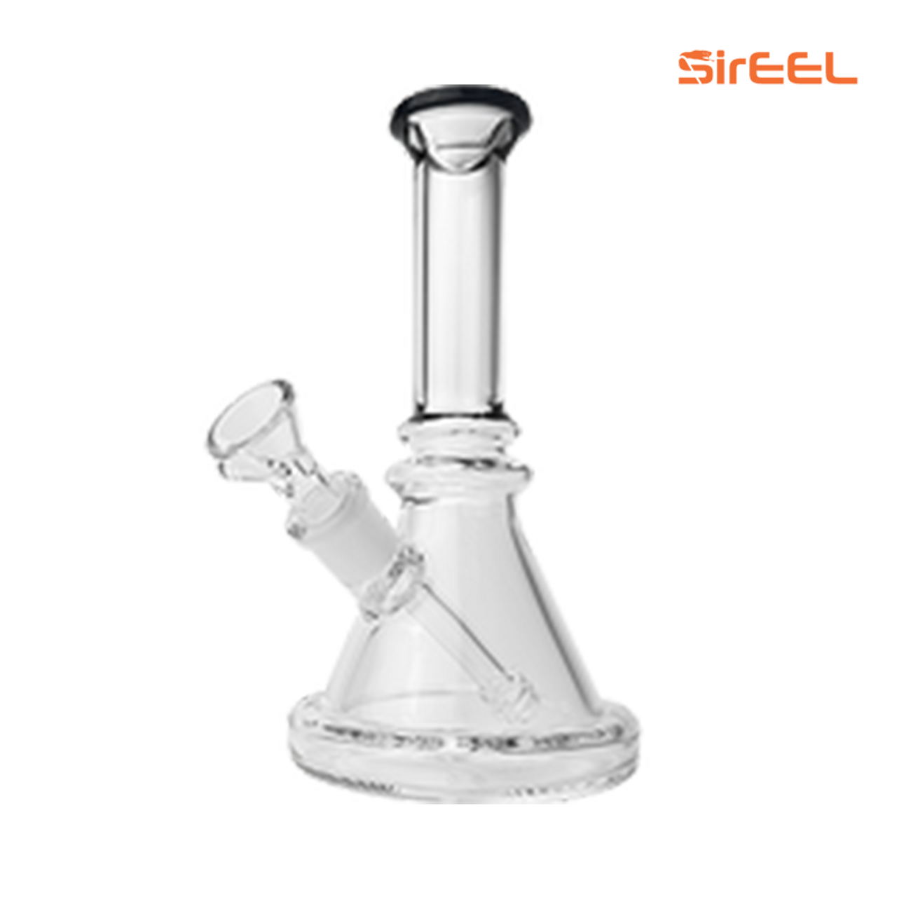 Photograph of product: LuvBuds - 7" Colored Rim Beaker Bong