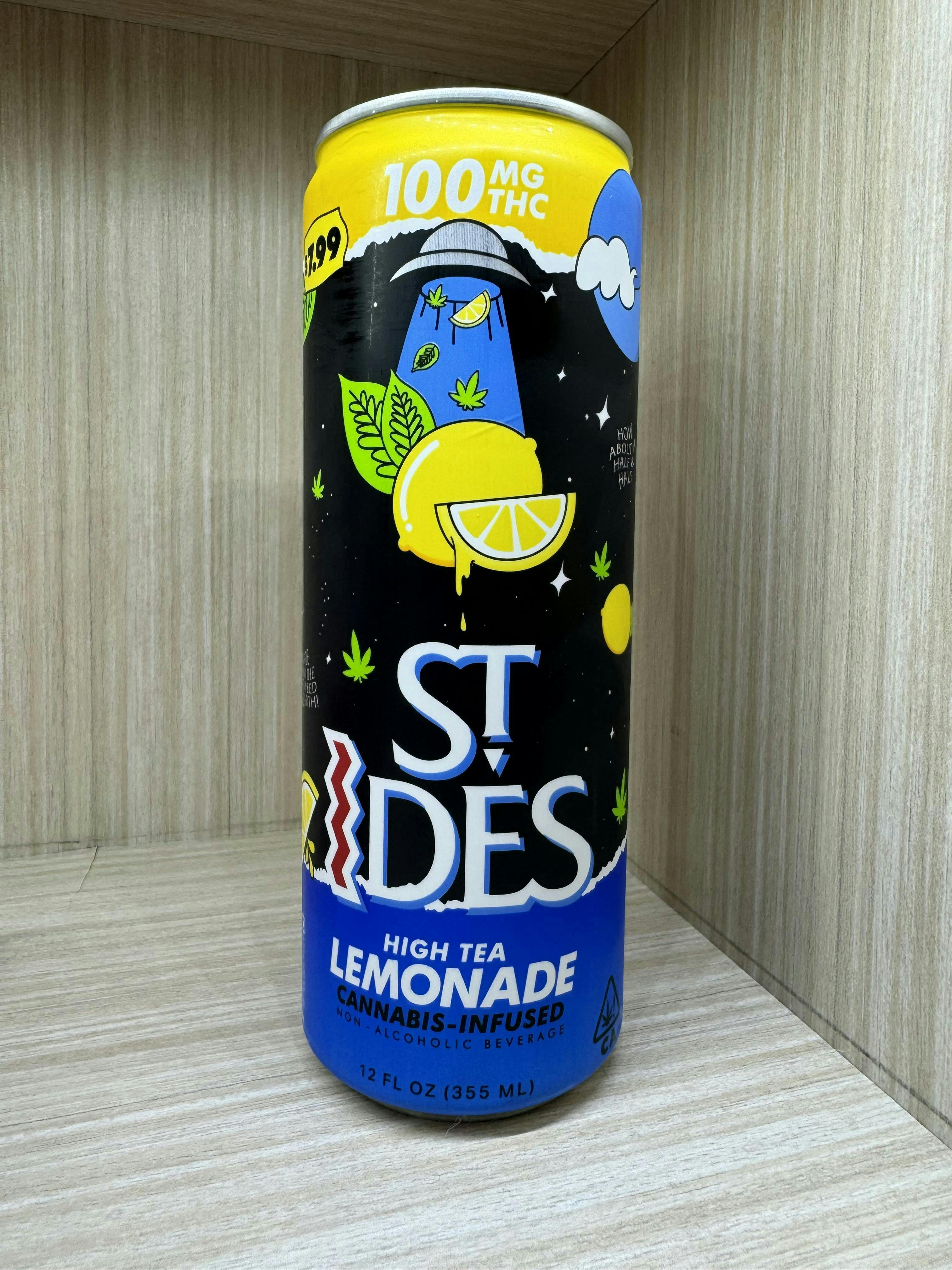 Photograph of product: PBR - St. Ides High Tea Lemonade 100mg TH-oui