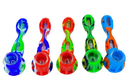 Photograph of product: LuvBuds | Silicone Cobb Pipe | 4.5"