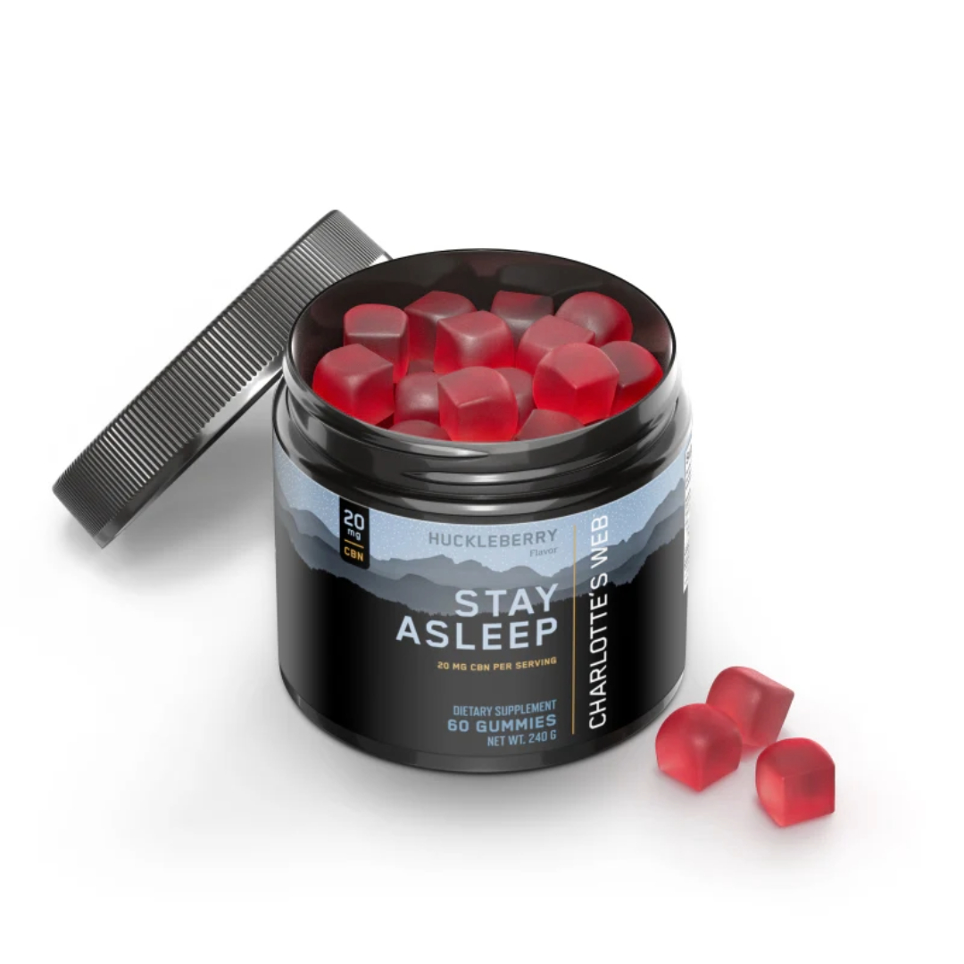 Photograph of product: CW Stay Asleep 20mg CBN - 6pcs Huckleberry