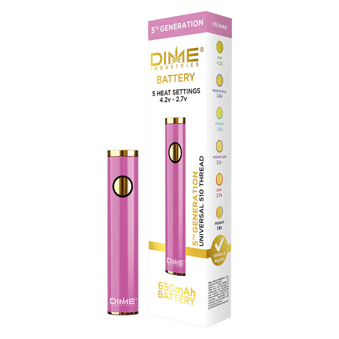 Photograph of product: Pink - 510 Thread Battery