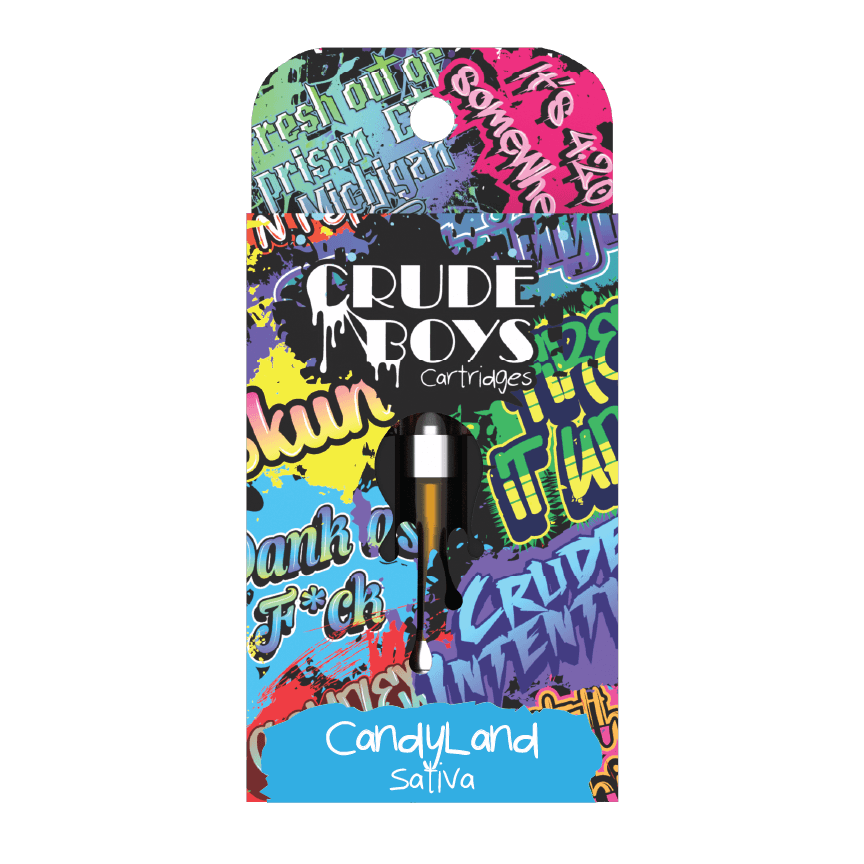 Photograph of product: Crude Boys - Candyland Cartridge