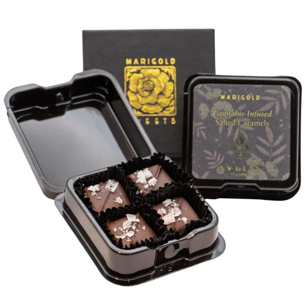 Photograph of product: FLEUR DE SEL SALTED CARAMELS