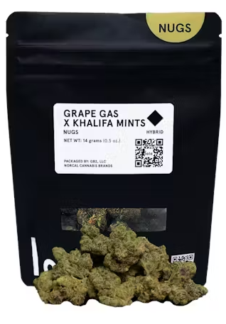 Photograph of product: 14g Grape Gasoline x Khalifa Mints Nugs - Lolo