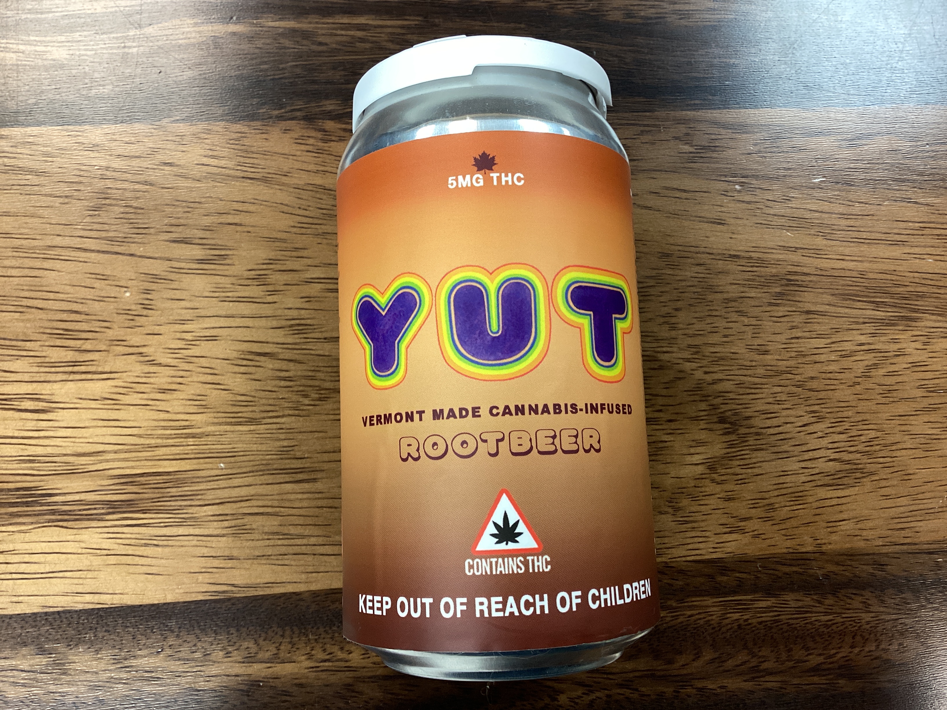 Photograph of product: VT made oui'd-infused beverage - Rootbeer