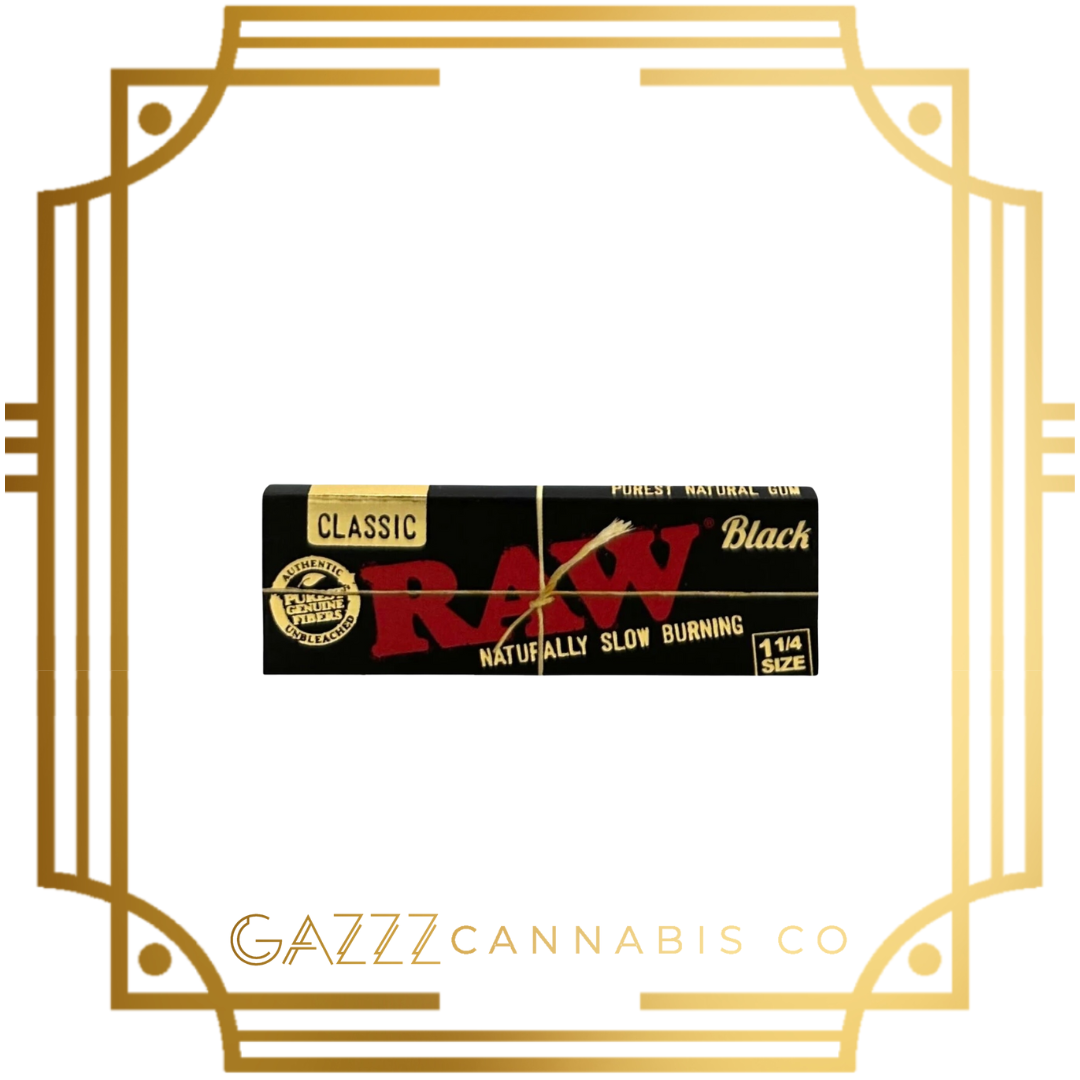 Photograph of product: RAW Papers | Classic Black - 1 1/4