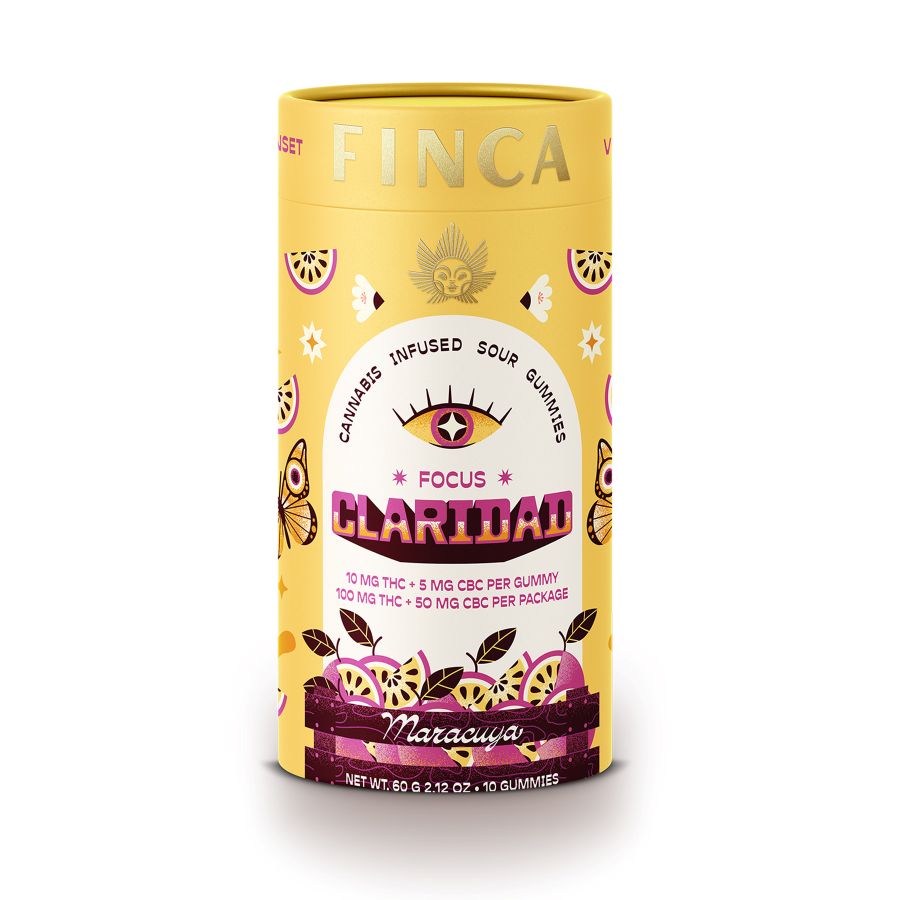 Photograph of product: FINCA | Claridad | Maracuya Gummy | 2:1 TH-oui CBC | 100MG
