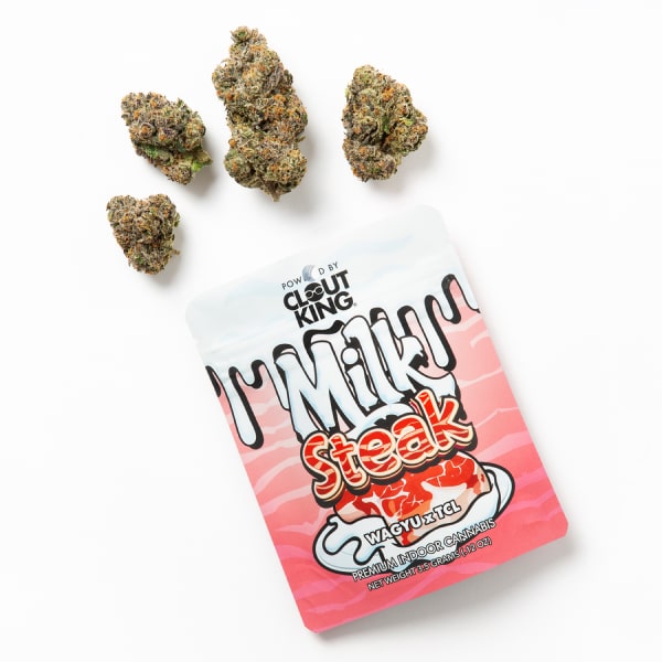 Photograph of product: Milk Steak | 3.5g | Clout King