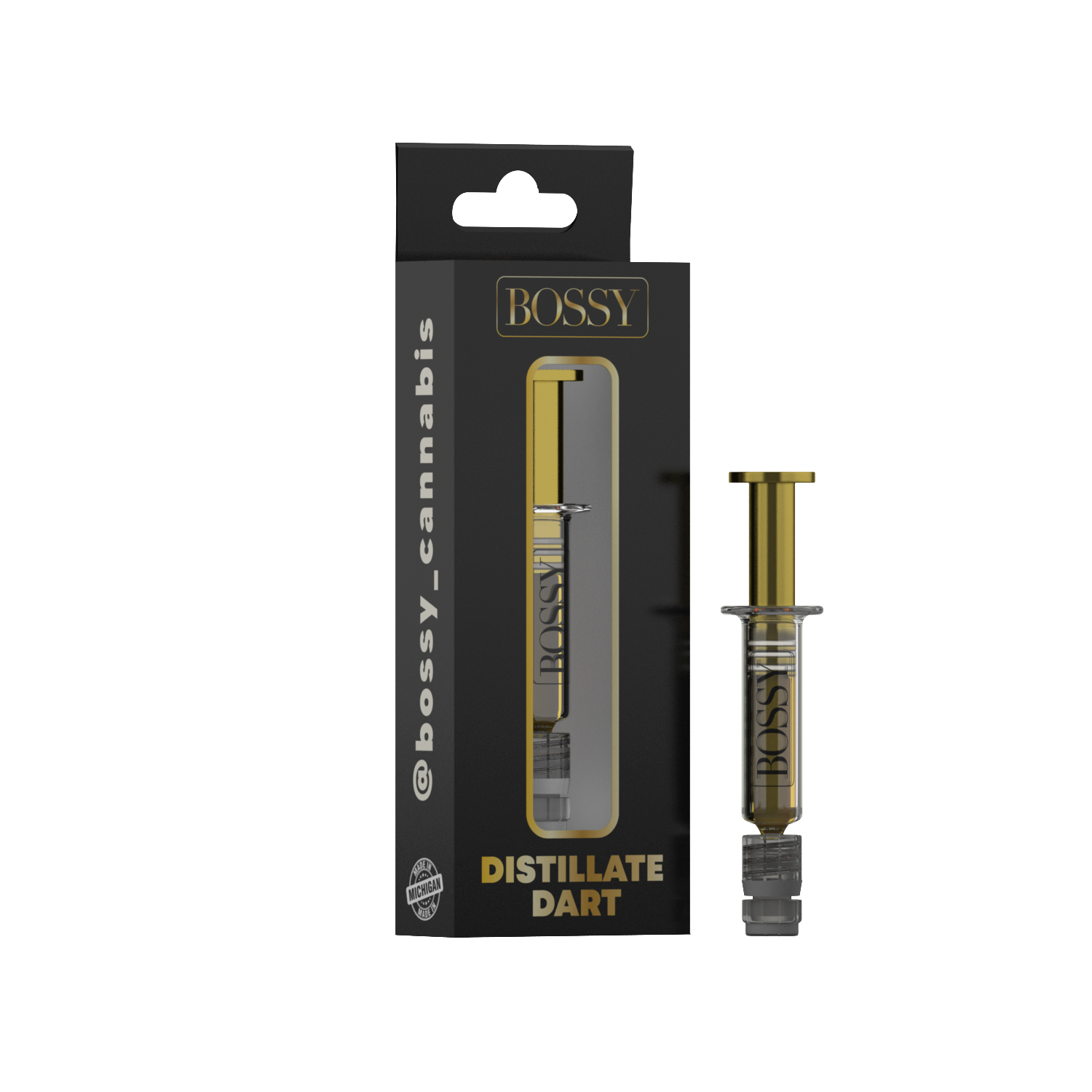Photograph of product: BOSSY | Distillate | 1G Dart