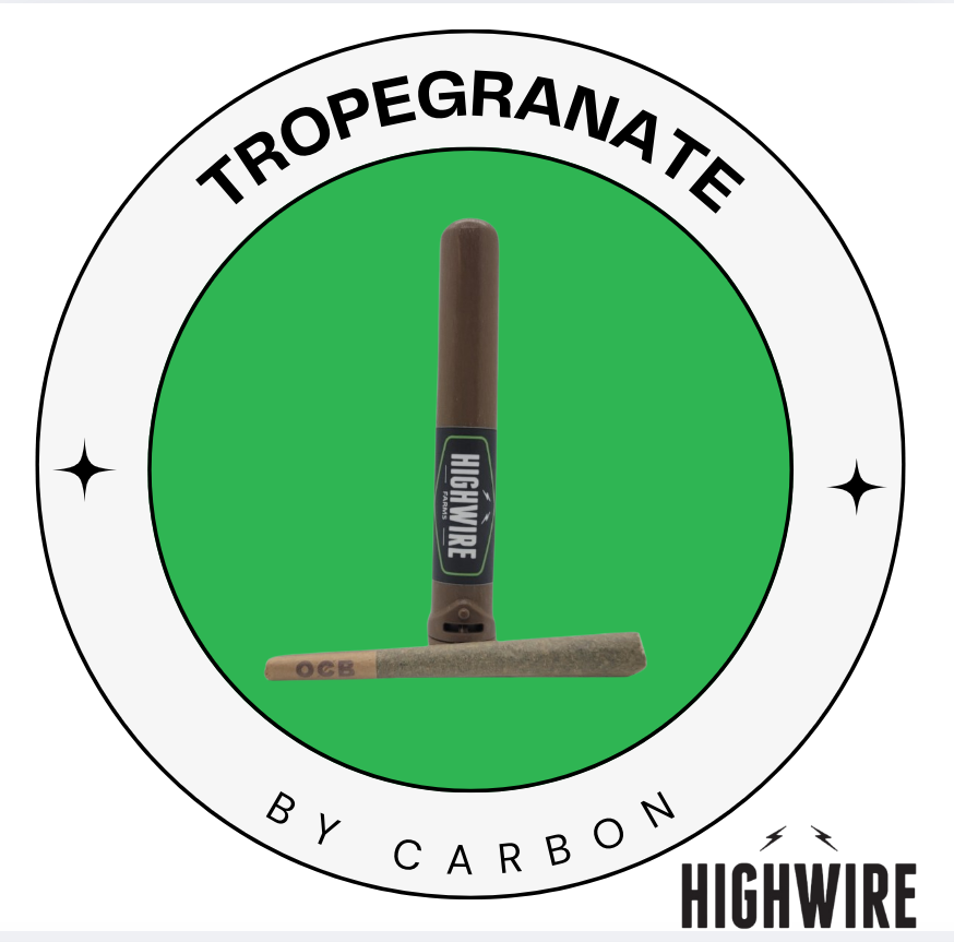 Photograph of product: Tropegranate Preroll 1g