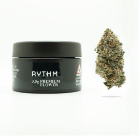Photograph of product: OMG Flower | T27.06% | 00802 - 3.5g