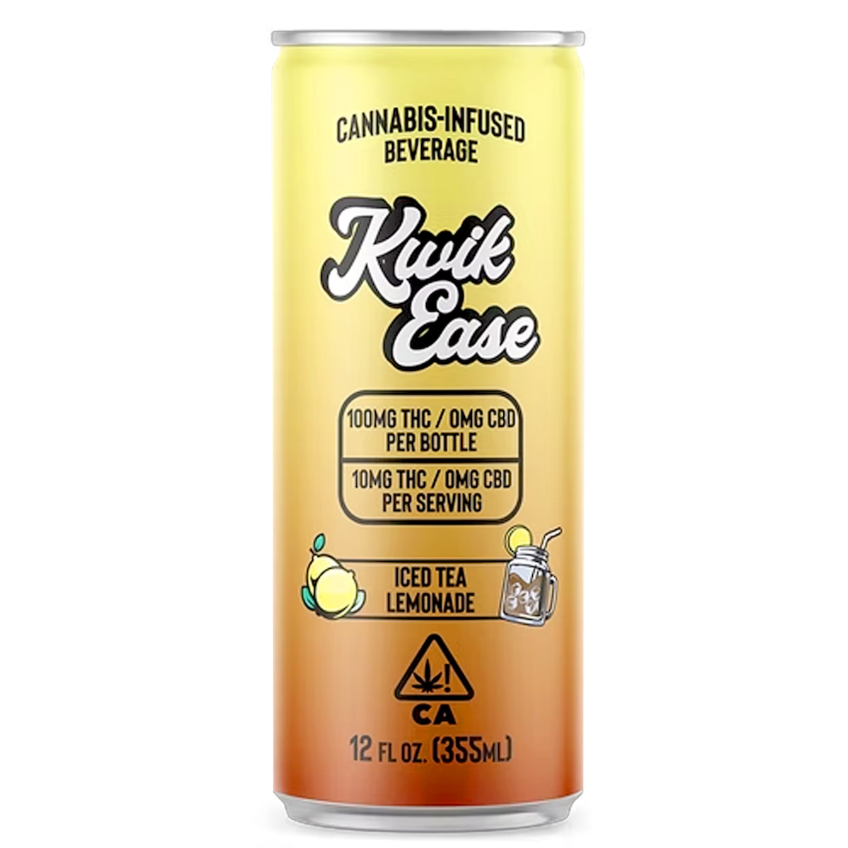 Photograph of Product: 100mg Iced Tea Lemonade (Hybrid) Kwik Ease $11
