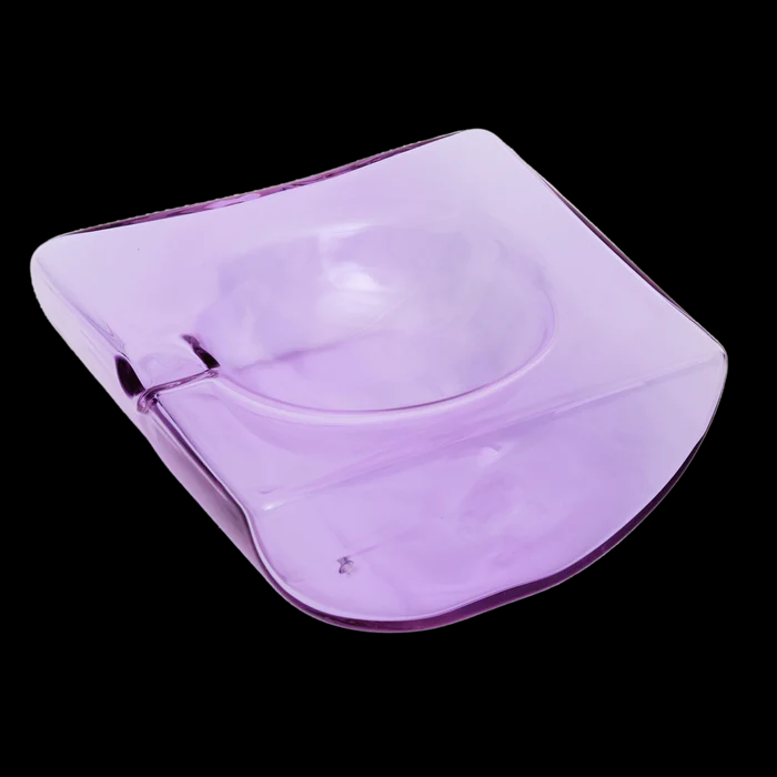 Photograph of product: Half Circle Ashtray Lilac