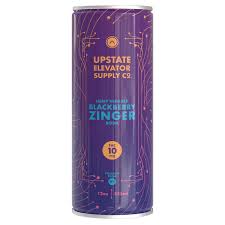 Photograph of product: 10mg Blackberry Zinger Soda | Upstate Elevator