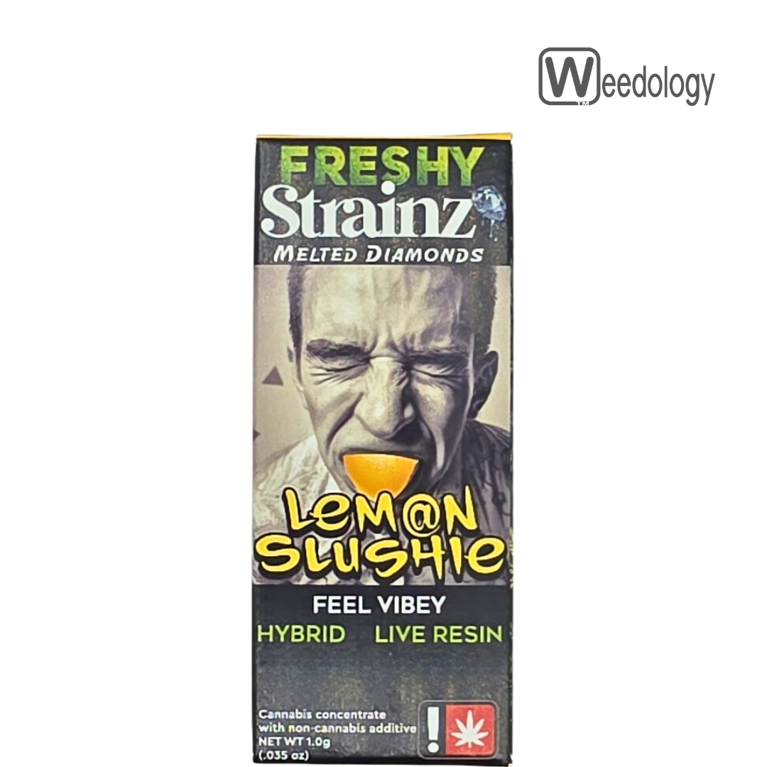 Photograph of product: Freshy 1g LEMON SLUSHIE Strainz FLAV-LR Vape