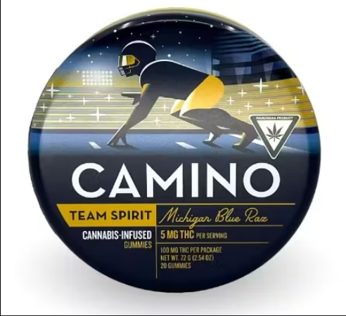 Photograph of product: Camino - Michigan Blue Razz 200mg