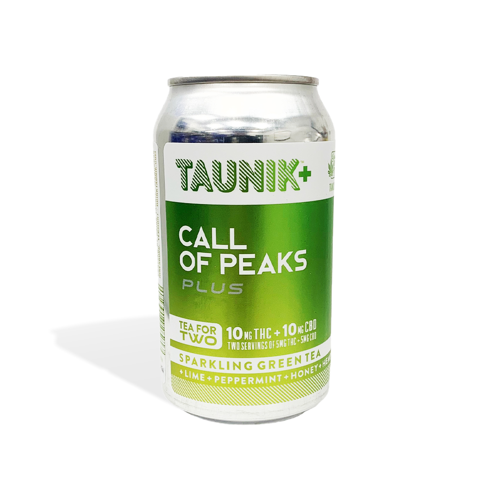 Photograph of product: Taunik+ Call of Peaks: Sparkling Green Tea