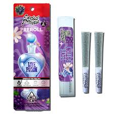 Photograph of product: LOVE POTION 1G 2 PACK PREROLLS