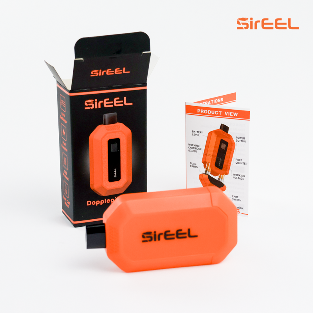 Photograph of product: SirEEL Dopplegnger DUAL Pod 650mAh w/ Preheat Variable Voltage Battery | LB