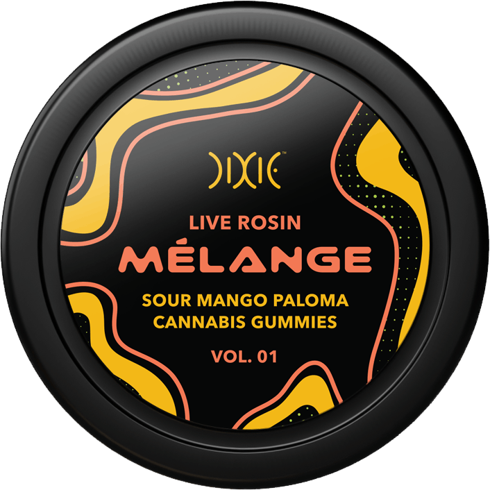 Photograph of product: (AU) MLANGE LIVE ROSIN-SOUR MANGO PALOMA - 200MG TH-oui