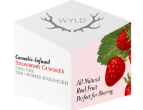 Photograph of product: Wyld | 20:1 Strawberry CBD Gummies | 10MG (H)
