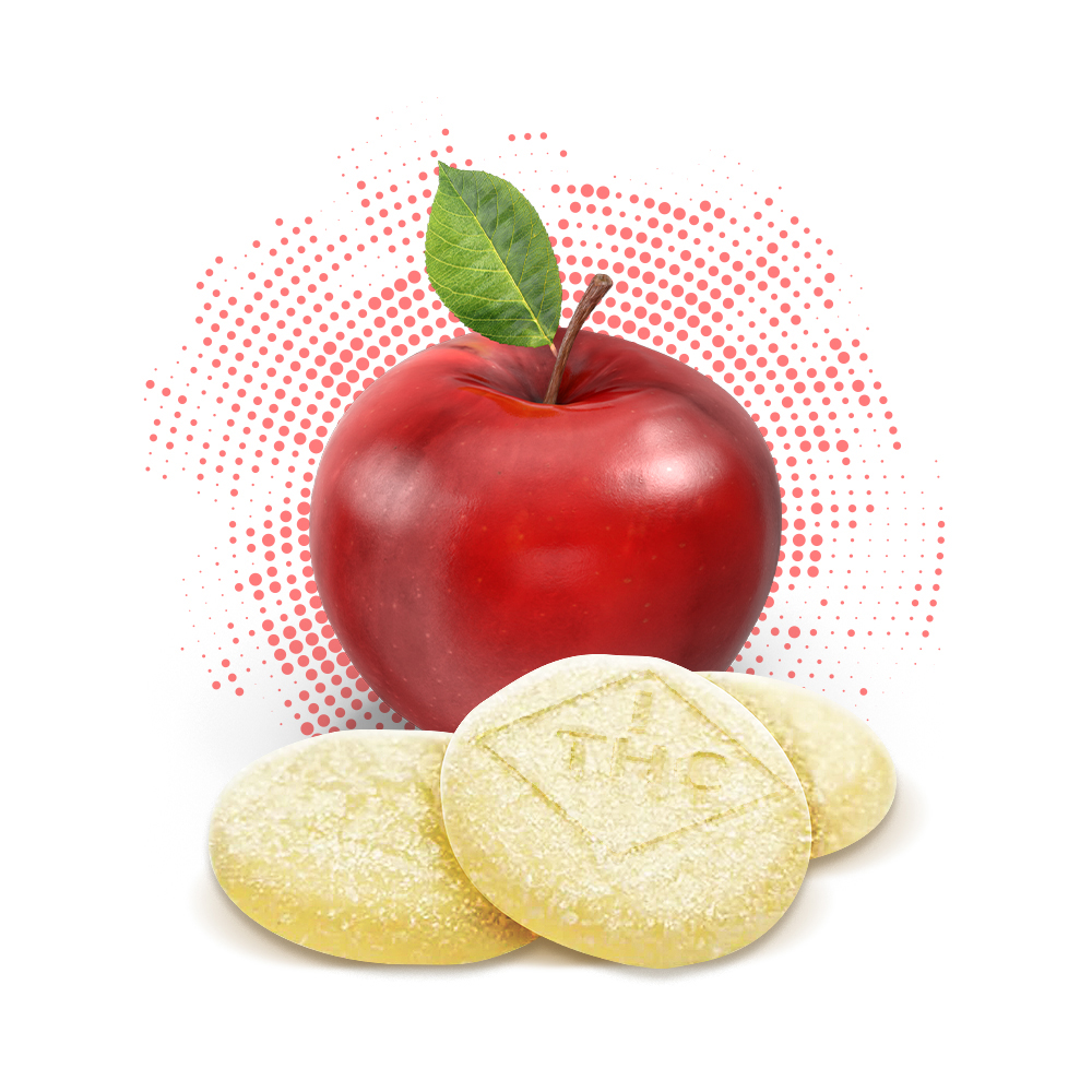 Photograph of product: Apple C-Bites - 100mg - 10ct