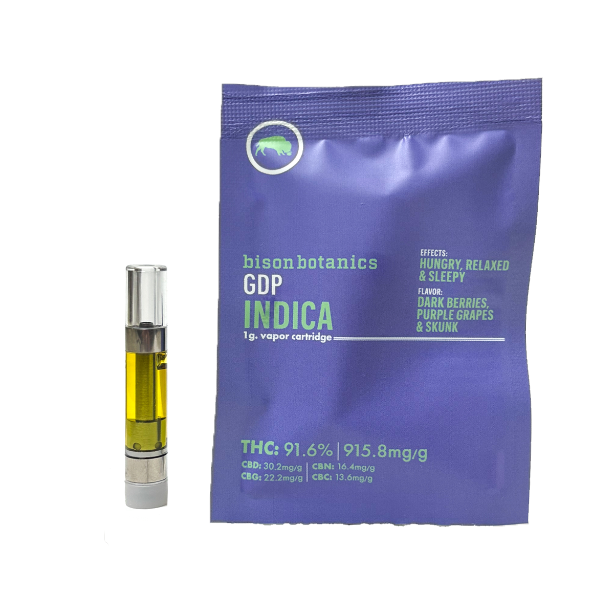 Photograph of Product: Bison Botanics | Vape Cartridge | GDP