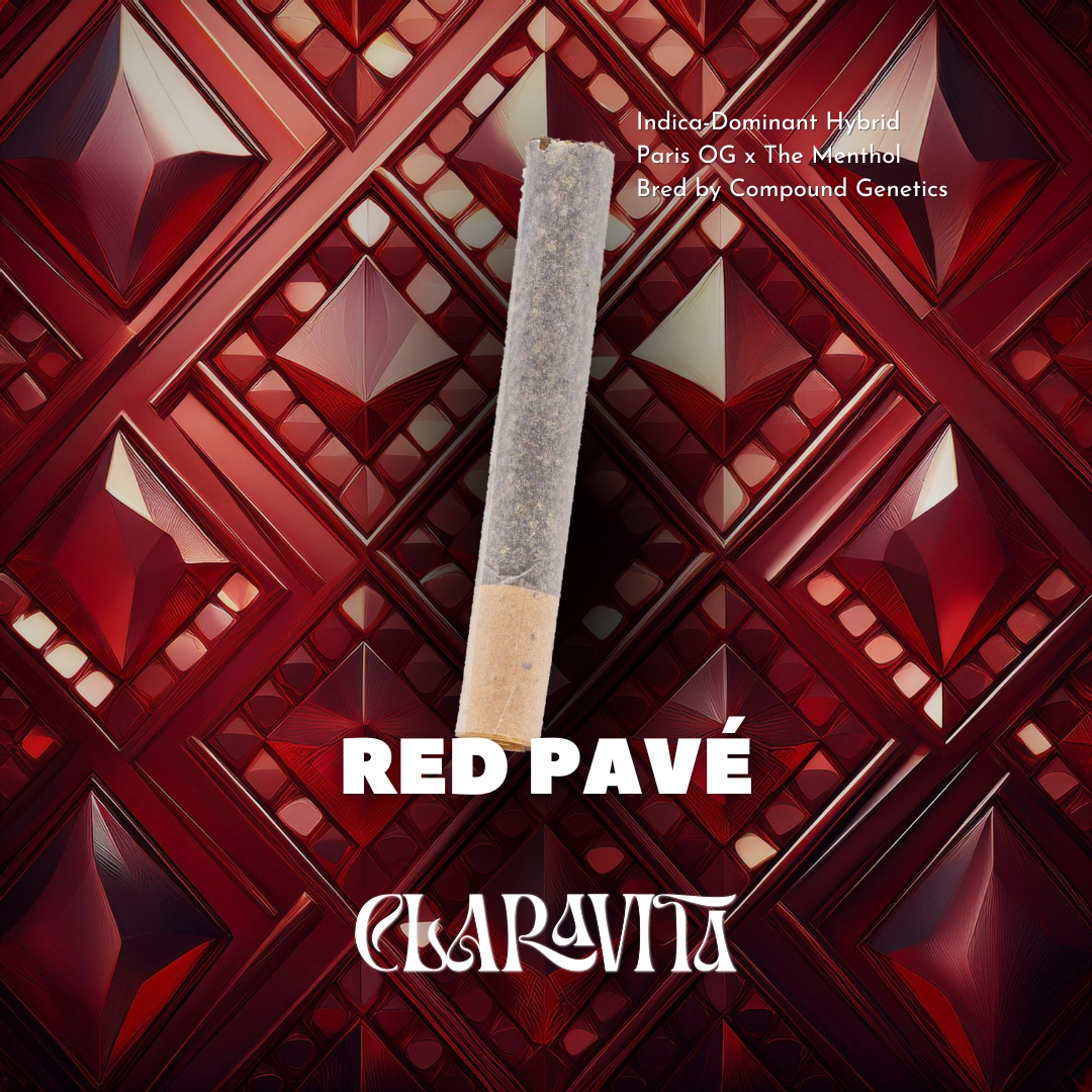 Photograph of product: Red Pav (IH) - 1g Preroll