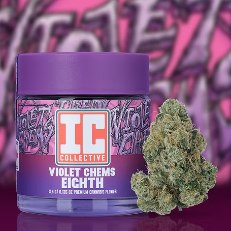 Photograph of product: IC Collective | Violet Chems | Flower - 3.5g