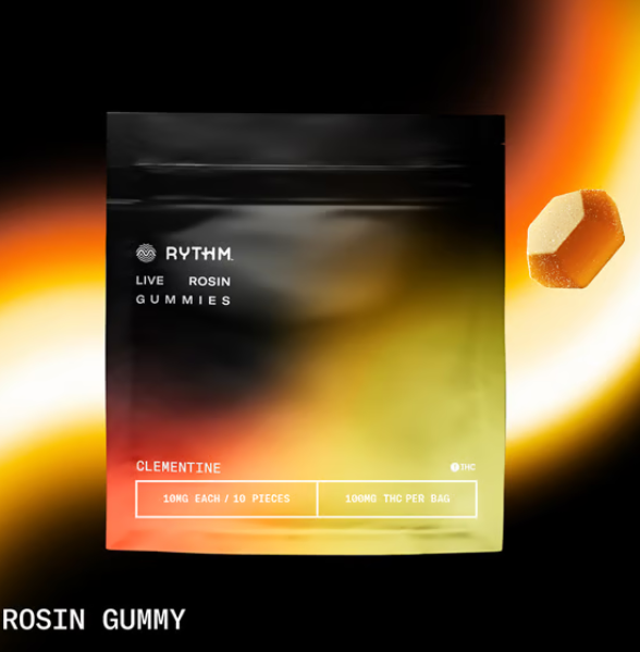 Photograph of product: Solventless Gummy Clementine 10pk | 100mg